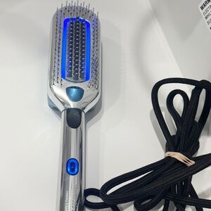 BaBylissPRO Nano Titanium CryoCare ColdBrush Blue Ionic Hair Smoothing Brush